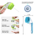 2-in-1 Pet Bathing Brush with Built-In Shampoo Dispenser | Soft Massage & Grooming Tool for Dogs & Cats 4