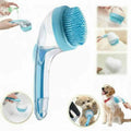 2-in-1 Pet Bathing Brush with Built-In Shampoo Dispenser | Soft Massage & Grooming Tool for Dogs & Cats 3