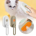 3-in-1 Electric Steam Pet Brush | Self-Spraying Grooming Comb for Cats & Dogs | Massage, Detangle & Moisturize | USB Rechargeable 3