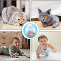 Interactive Cat Toy Ball | USB Rechargeable Auto-Rolling Ball with Mouse | Hands-Free Entertainment for Indoor Cats 6