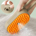 3-in-1 Electric Steam Pet Brush | Self-Spraying Grooming Comb for Cats & Dogs | Massage, Detangle & Moisturize | USB Rechargeable 4