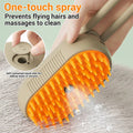 3-in-1 Electric Steam Pet Brush | Self-Spraying Grooming Comb for Cats & Dogs | Massage, Detangle & Moisturize | USB Rechargeable 5